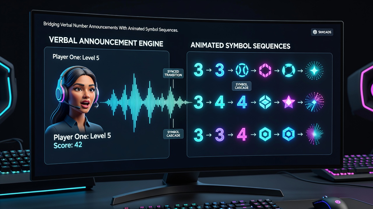 Close-up view of animated symbol reels responding to live bingo number announcements in a hybrid gaming app