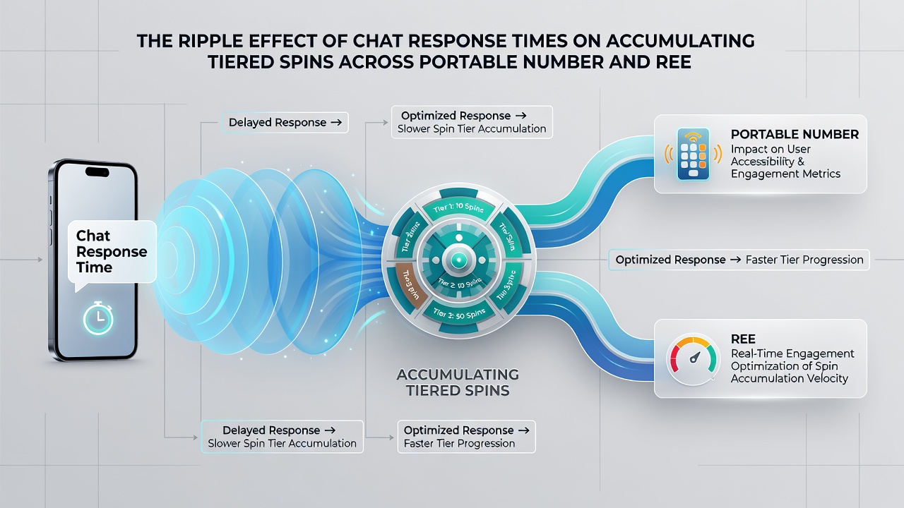 Chart illustrating response time impacts on tiered spin eligibility in mobile gaming ecosystems